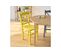 Table Ronde 6 Pieds Fuseau 115 Cm + 3 Rallonges Bois - Victoria