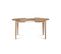 Table Ronde 6 Pieds Fuseau 115 Cm + 3 Rallonges Bois - Victoria