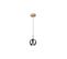 Suspension Isidore Boule Metal 1 Lampe