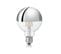 Ampoule LED E27 Calotte Argent 8w Diam. 9.5 Cm