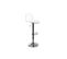 Tabouret De Bar Design Réglable Transparent Galileo