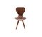 Chaises Vintage Bois Foncé Noyer (lot De 2) Nordeco