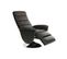 Fauteuil Relax Manuel Noir Nelson