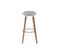 Tabourets De Bar Scandinaves Blancs (lot De 2) Gilda