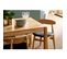 Chaises Scandinaves En Bois Clair Et Noir (lot De 2) Walford