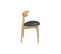 Chaises Scandinaves En Bois Clair Et Noir (lot De 2) Walford