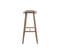 Tabouret De Bar Design Noyer H72 Cm Demory