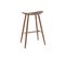 Tabouret De Bar Design Noyer H72 Cm Demory