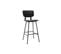 Tabourets De Bar Vintage Noirs Avec Pieds Métal 75 Cm (lot De 2) Lab