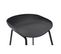 Tabourets De Bar Design Noirs H65 Cm (lot De 2) Pebble