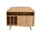 Buffet Meuble De Rangement Vinyles En Bois Manguier Massif L105 Cm Matahari