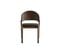 Chaises Vintage En Bois Foncé Noyer Et Assises Noires (lot De 2) Avalon