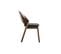 Chaises Vintage En Bois Foncé Noyer Et Assises Noires (lot De 2) Avalon