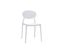 Chaises Design Empilables Blanches Intérieur - Extérieur (lot De 2) Anna