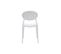 Chaises Design Empilables Blanches Intérieur - Extérieur (lot De 2) Anna