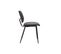 Chaises En Tissu Gris Foncé Et Métal Noir (lot De 2) Tobias