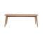 Banc Scandinave Bois Clair L130 Cm Nordeco