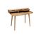 Bureau Avec Rangements Scandinave Bois Clair L110 Cm Opus