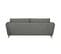 Canapé Convertible Scandinave 3 Places En Tissu Gris Anthracite Et Bois Clair Creep