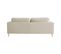 Canapé Scandinave 3 Places En Tissu Beige Naturel Et Bois Clair Vogue