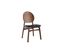 Chaises Noires Et Bois Foncé (lot De 2) Elton