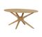 Table à Manger Design Ovale Chêne L160 Cm Dielli