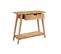 Console Naturelle Avec Tiroir En Bois Massif L90 Cm Franklin