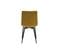 Chaises Design En Tissu Velours Bronze Et Métal Noir (lot De 2) Pumpkin