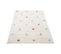 Tapis Enfant En Coton Beige Motif Pois Multicolore 100 X 150 Cm Dada