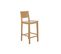 Tabouret De Bar Scandinave Bois Chêne H65 Cm Melvil