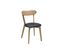 Chaises Vintage En Bois Clair Chêne Et Noir (lot De 2) Dove