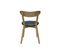 Chaises Vintage En Bois Clair Chêne Et Noir (lot De 2) Dove