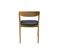 Chaises Scandinaves Empilables En Bois Clair Chêne Massif Et Assises Noires (lot De 2) Lova