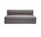 Chauffeuse 2 Places Convertible En Tissu Taupe Katy