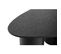 Tables Basses Gigognes Design En Bois Noir (lot De 2) Foleen