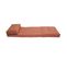 Chauffeuse 1 Place Convertible En Tissu Terracotta Sally