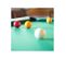 Billes De Billard 57 Mm Lot De 16 Pour Jeu Anglais 8 Pool - Jaune