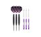 Jeu De 3 Fléchettes Pro Pointe Acier 23g Cupra Violet - Violet