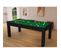 Billard Américain Arizona 7 Pieds Noir Boisé / Tapis Vert - Noir