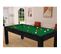 Billard Américain Arizona 7 Pieds Noir Boisé / Tapis Vert - Noir