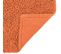 Tapis De Bain 50x80 Cm Chenille Orange Terracotta 1800g/m2