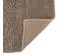 Tapis De Bain 50x80 Cm Chenille Taupe 1800g/m2