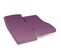 Drap Housse Relaxation Uni 2x70x190 Cm Coton Alto Raisin Tête Pied Relevable