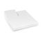 Drap Housse Relaxation Uni 2x100x190 Cm Coton Alto Blanc Tr Tête Relevable
