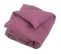 Housse De Couette Uni 240x220 Cm Coton Alto Raisin