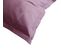 Taie D'oreiller Uni 80x80 Cm Coton Alto Raisin