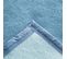 Couverture Pure Laine Vierge Woolmark 500g/m² Volta 180x240 Cm Bleu Azur