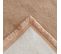 Couverture Pure Laine Vierge Woolmark 500g/m² Volta 220x240 Cm Marron Sable