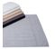 Tapis De Bain 60x60 Cm Flair Gris Calcium 1500g/m2