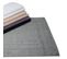 Tapis De Bain 60x100 Cm Flair Anthracite 1500g/m2